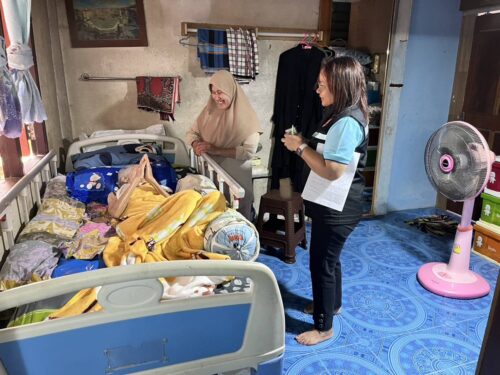ลงพื้นที่ตรวจสอบข้อเท็จจริงกรณีคนพิการและผู้ดูแลยื่นคำร้องขอกู้ยืมเงินกองทุนฯ คนพิการ