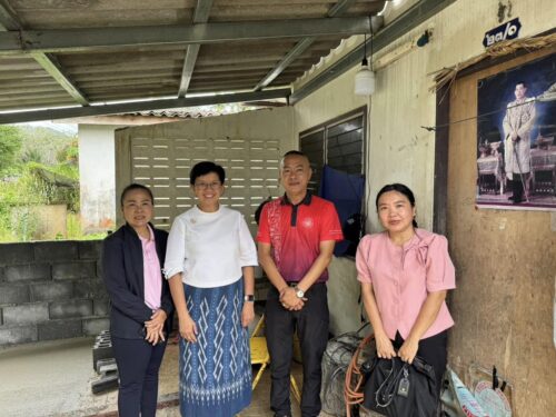 ลงพื้นที่เพื่อติดตามความคืบหน้า “โครงการซ่อมบ้าน สร้างคน สานพลัง เพื่อผู้สูงอายุจังหวัดพังงา ประจำปีงบประมาณ พ.ศ. 2568“
